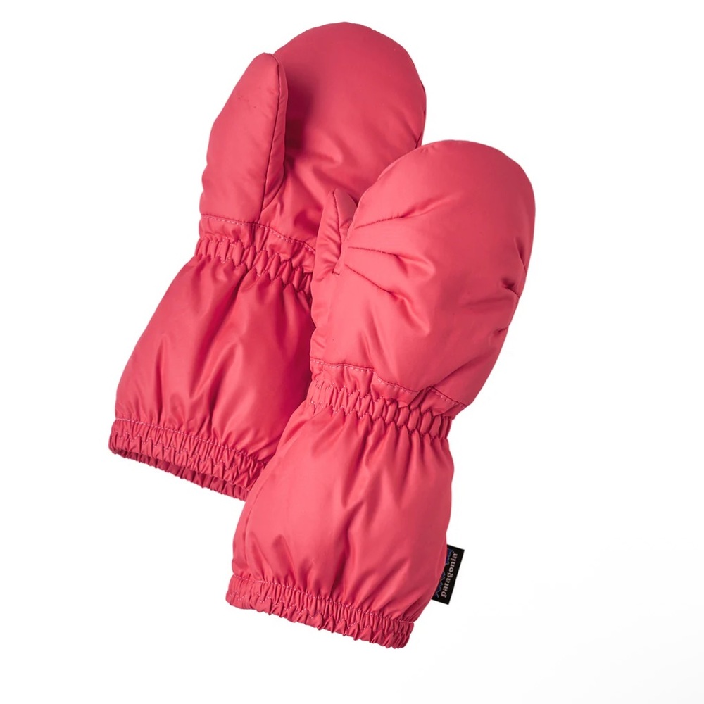 Patagonia Baby Mittens Pink 3-6 Months
